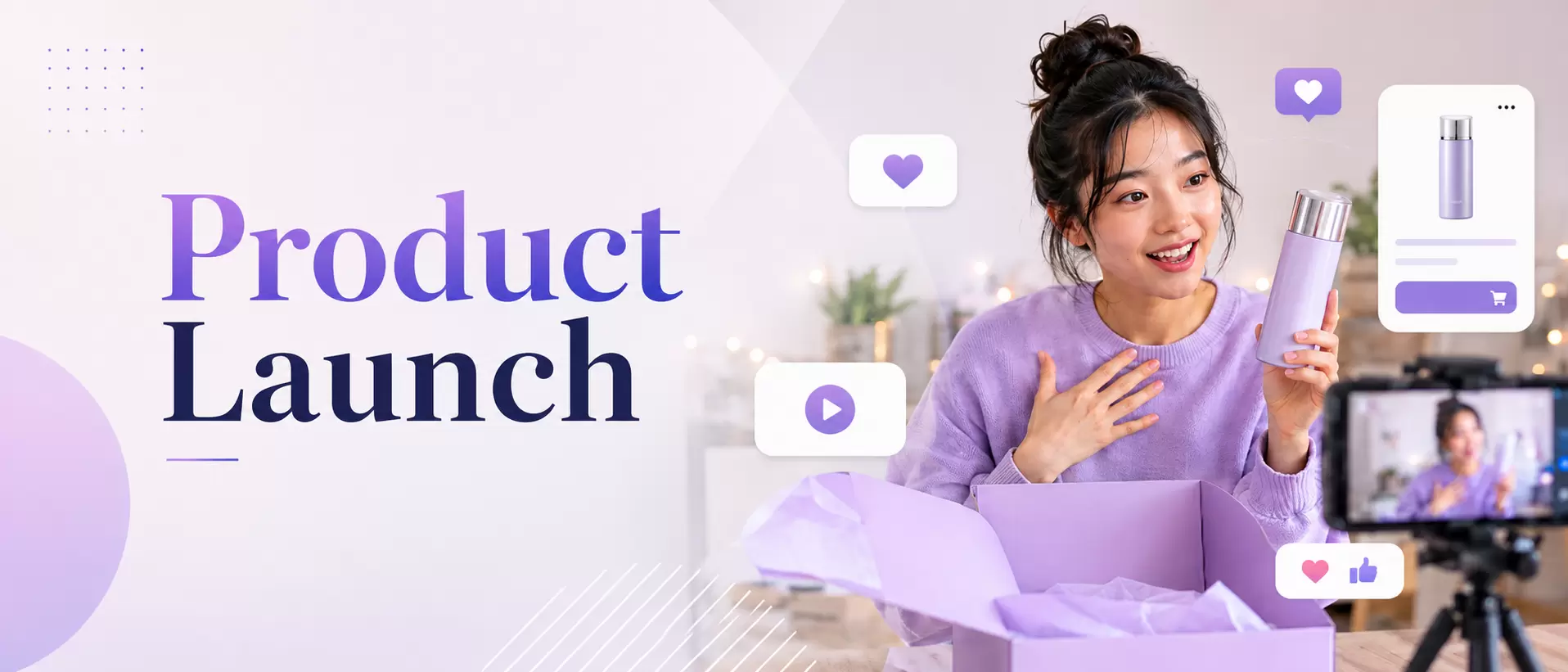 Product Launch Campaigns - Generate buzz around your new product