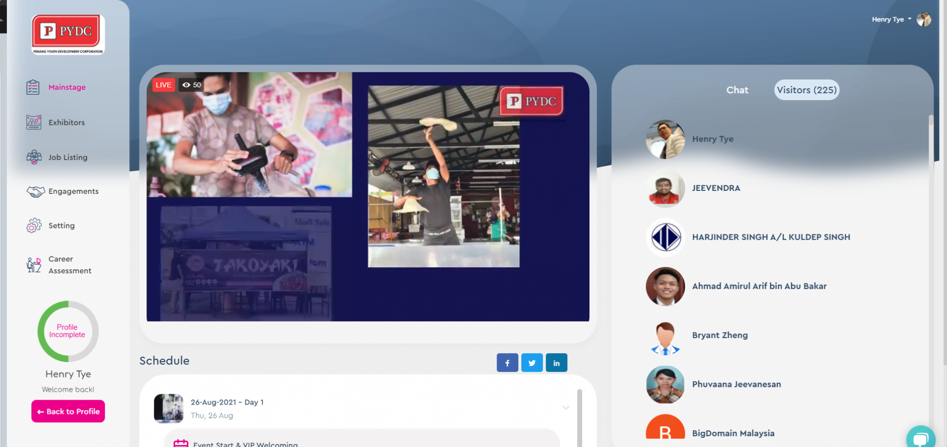 Virtual Career Fair 2021 Live
